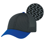 Open Mesh Fitted Baseball Cap